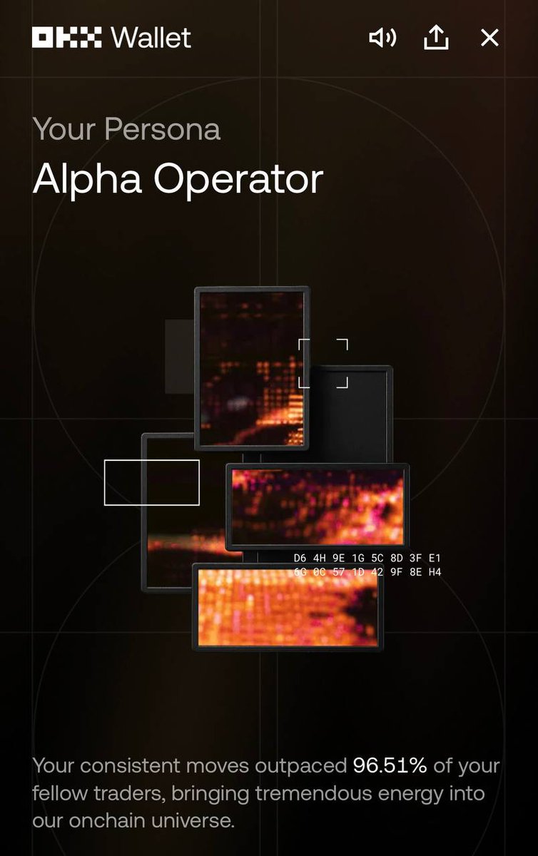 If you want to compete with the TOP Chinese Degens, you have to play on their native apps. 

That’s where the real, almost unfair advantage is.
#OKX2025年度账单