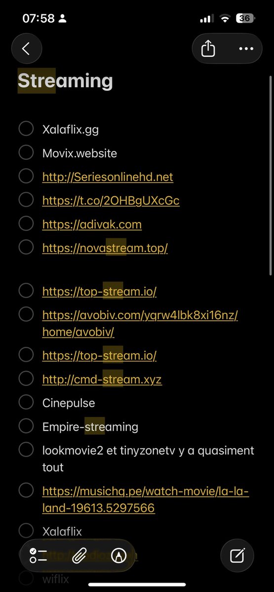 JustKirane's tweet image. Coucou, si ça peut t’aider voici une liste de site de streaming :
(La liste n’est pas à jour, il est possible que des liens ne marchent plus)