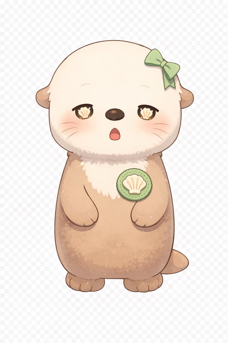 VのVtuberのVは 女の子は気が引けるので 飼われてるラッコの設定だよ