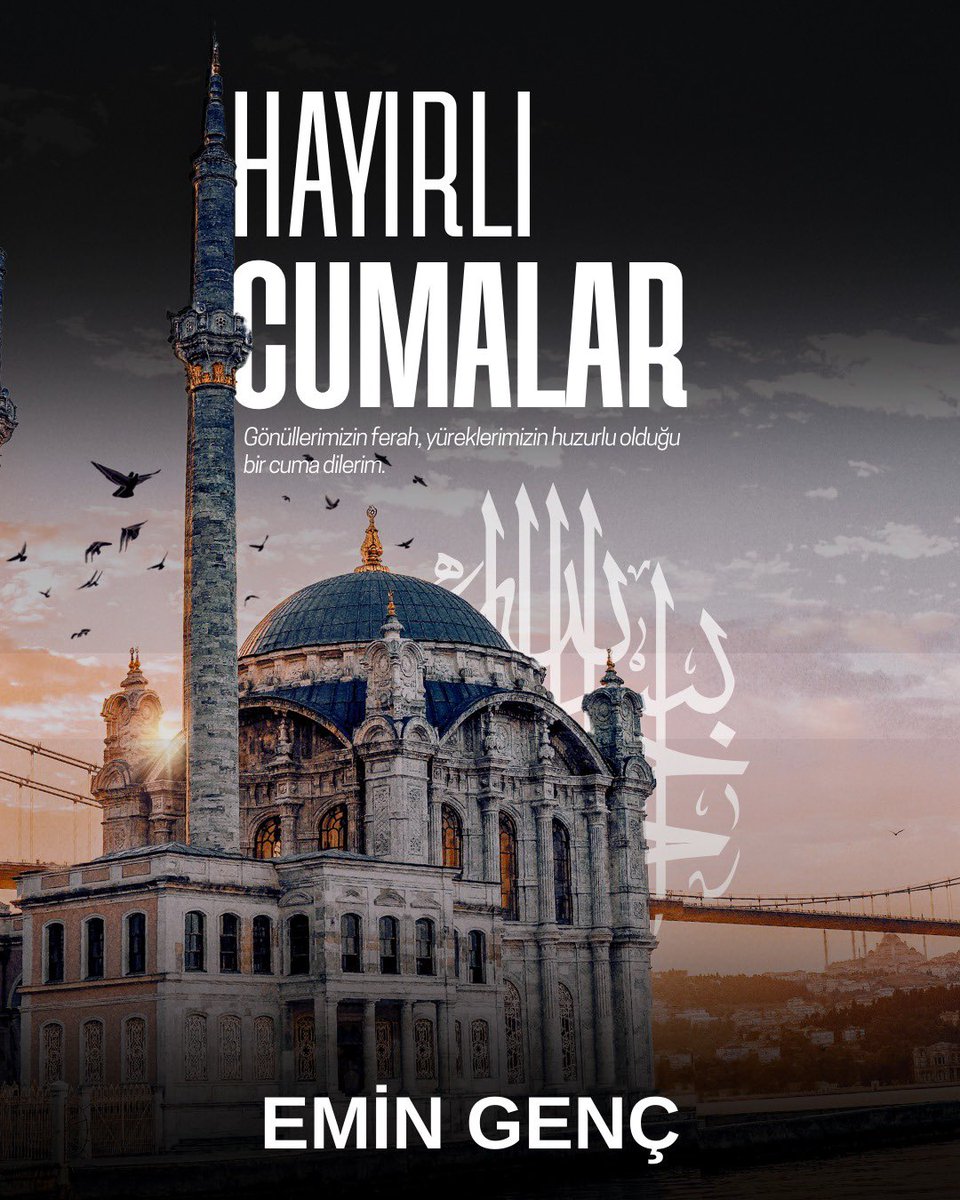 emingenc0633's tweet photo. Gönüllerimizin ferah, yüreklerimizin huzurlu olduğu bir cuma dilerim. https://t.co/FNHHU6dnLY