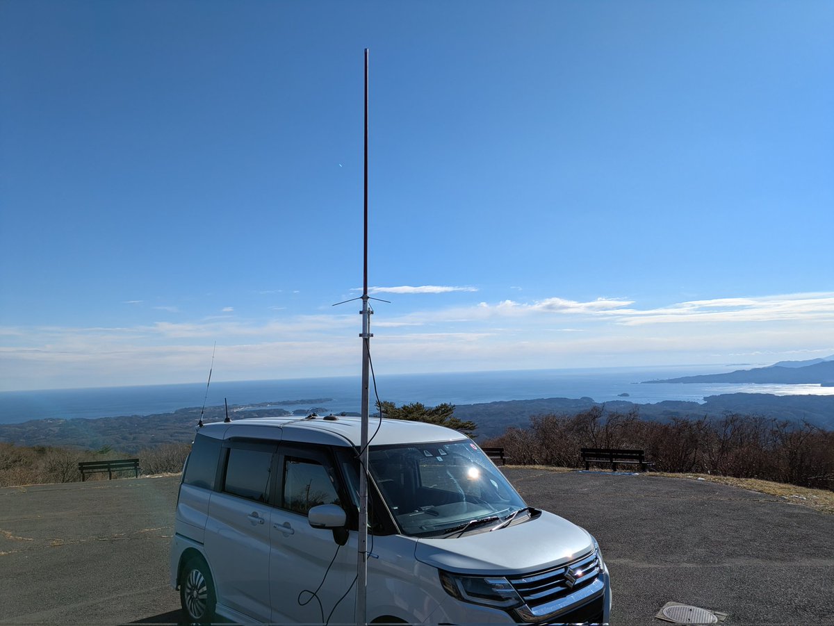 宮城県南三陸町移動中