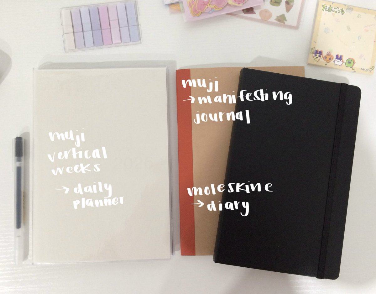 ngelattack's tweet image. 2026 다이어리 셋업