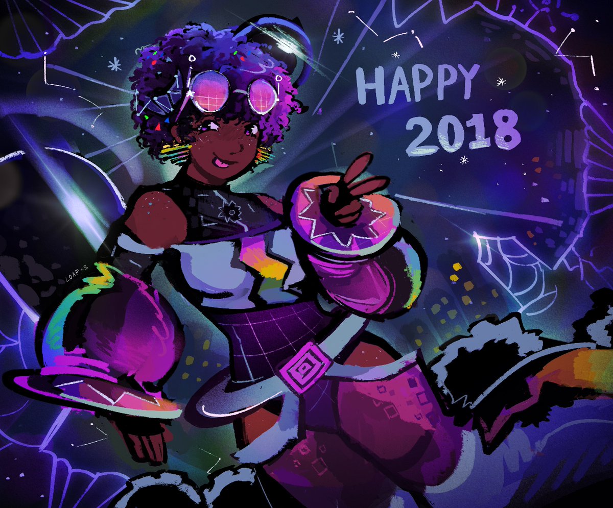 She wishes you the best new year!! #GeometryDash