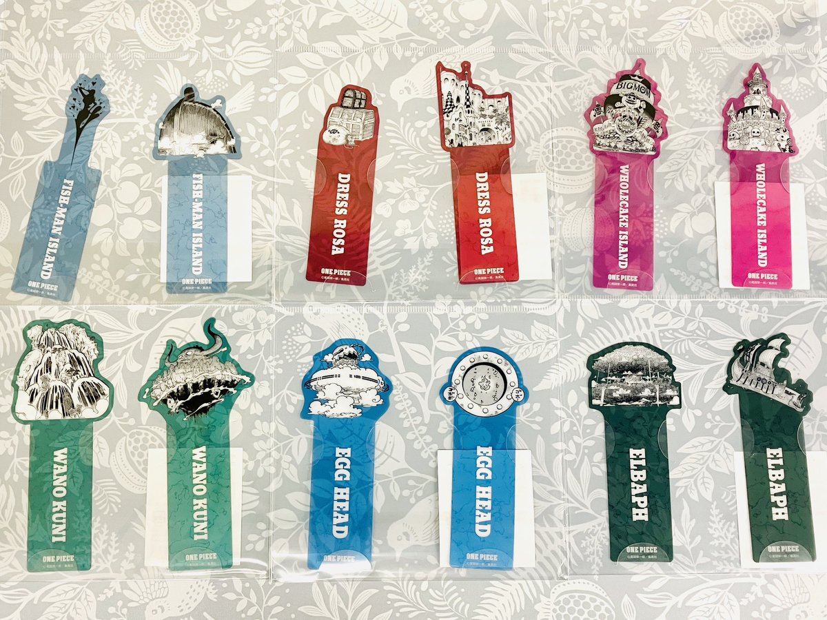おすすめ商品】原画商品 〈ONE PIECE DAY'25〉 しおりセット（全12種