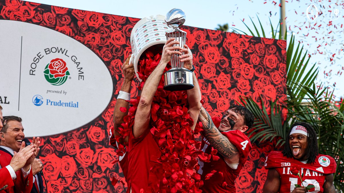 IndianaFootball's tweet image. 🌹🏆