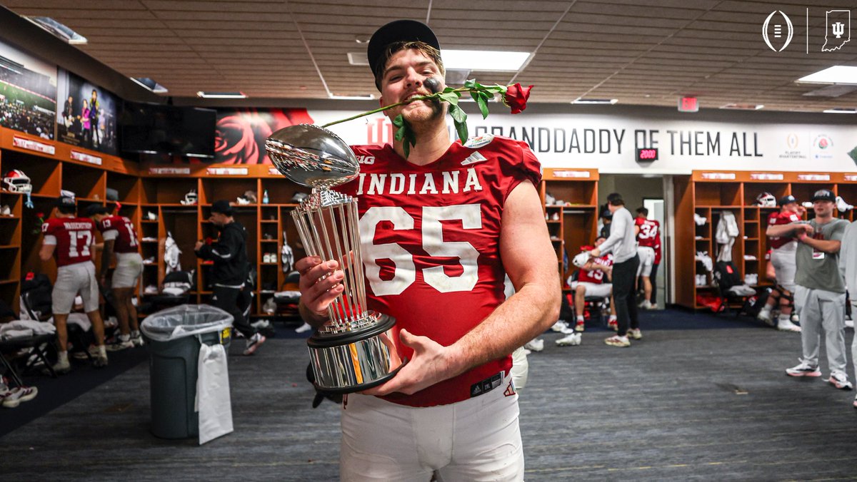 IndianaFootball's tweet image. 🌹🏆