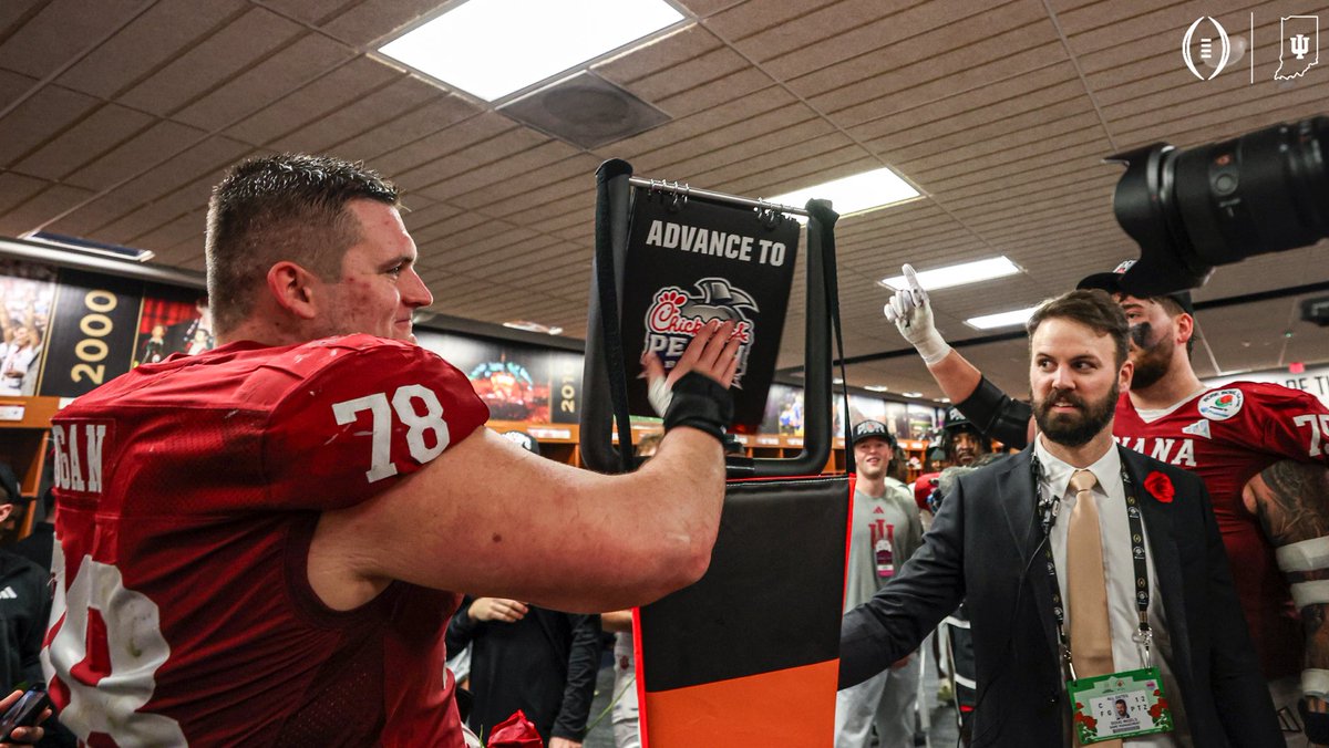 IndianaFootball's tweet image. 🌹🏆