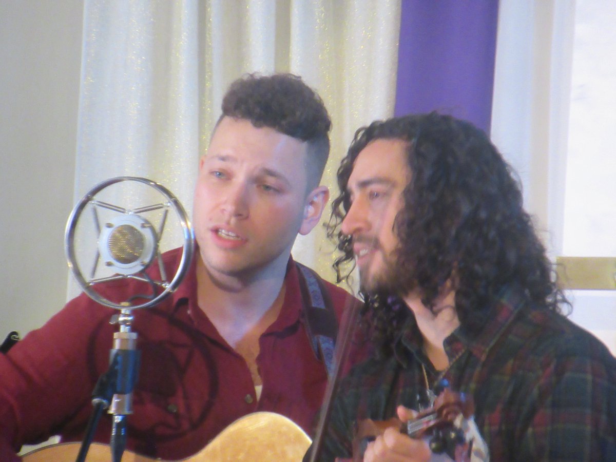 QOTDCT's tweet image. #RecentlyInCT / #RecentConcertsInCT:
#CT-based On The Trail's Appalachian Christmas show at the Great Hill United Methodist Church, #Seymour, 12/21/2025