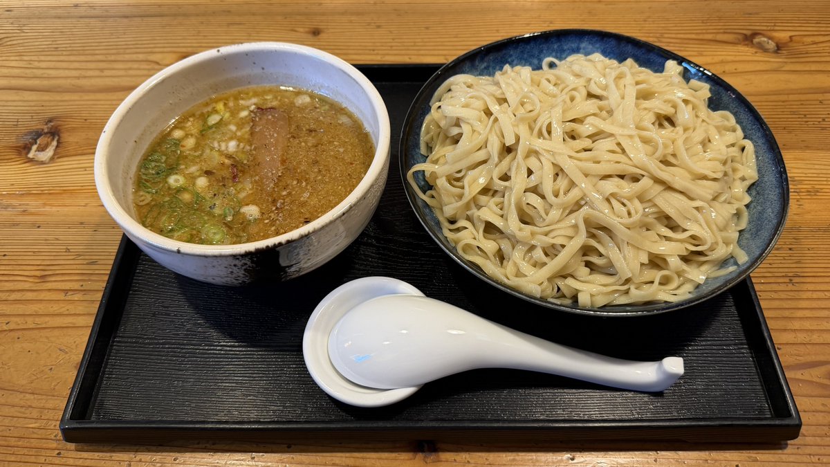 新年、味噌つけ麺でラーメン開幕🍜
