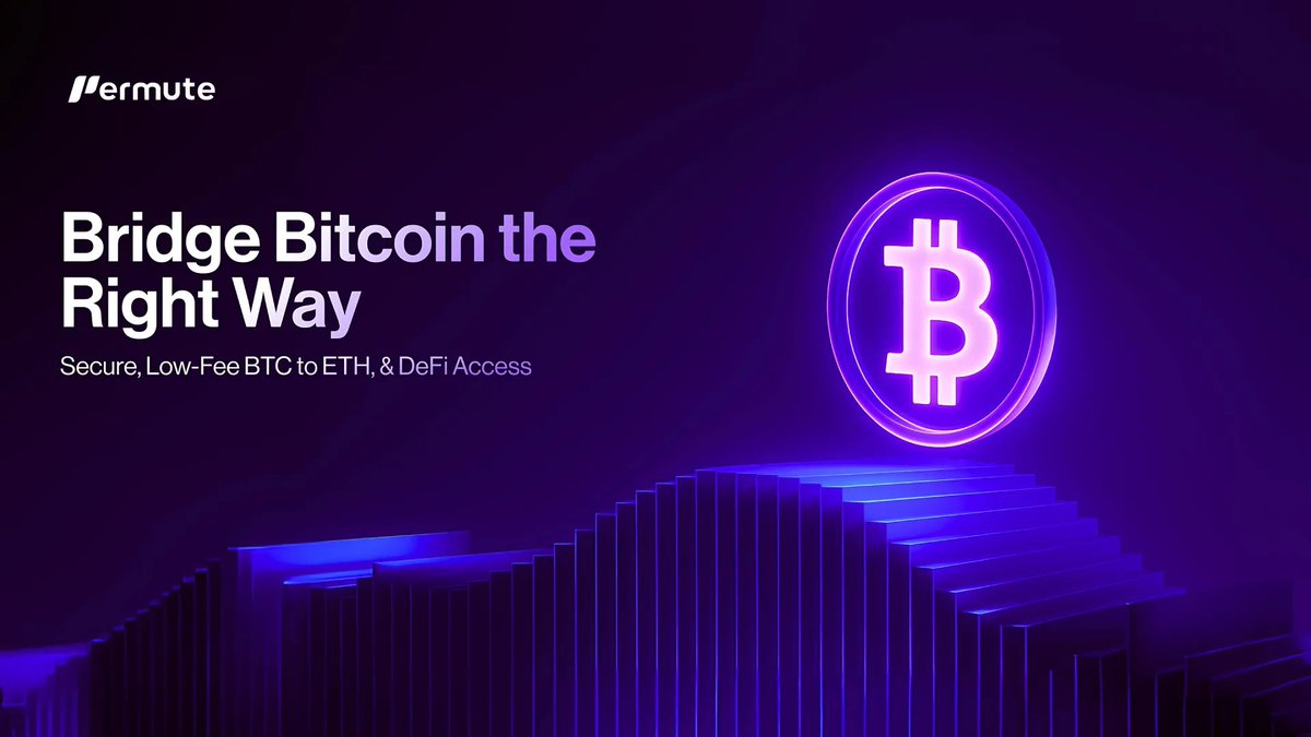 khalex_x's tweet photo. The best bridge is the one that gets out of your way

No drama. No surprises. Just your Bitcoin moving exactly where it needs to go at 0.1% fees

Permute keeps it simple so you can focus on what matters🟪 https://t.co/zNu1n8KVer