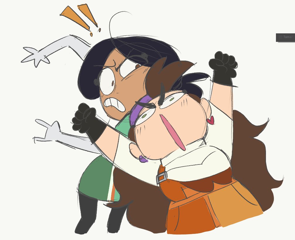 Clearmoonbas_'s tweet image. It's really fun to draw like this ngl