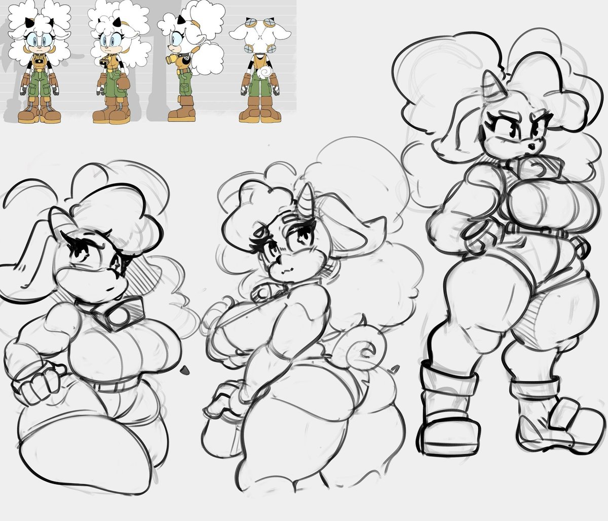 betta_daily's tweet image. '' I want to draw her in more outfits later'' - DuBetta