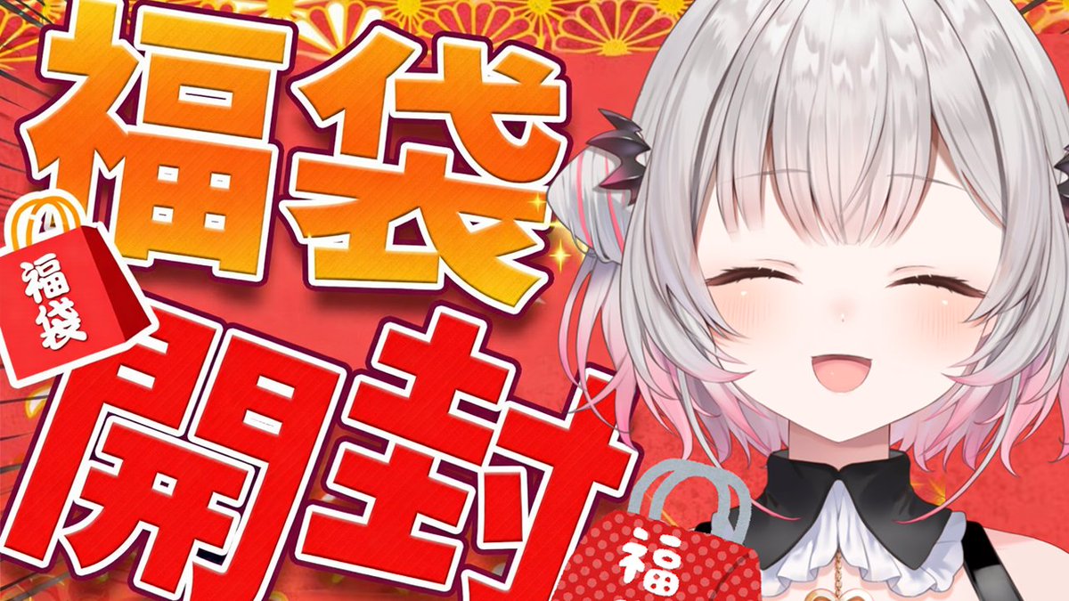 📢＜本日22時‼🛍 【福袋2026】今年もやるよ！福袋をたくさん開封するぞ