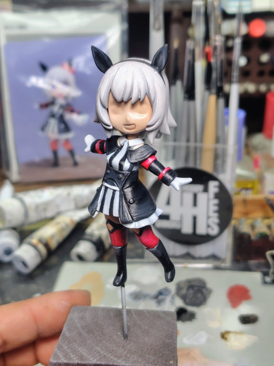 ガレージキット カレンチャン大体塗れました〜