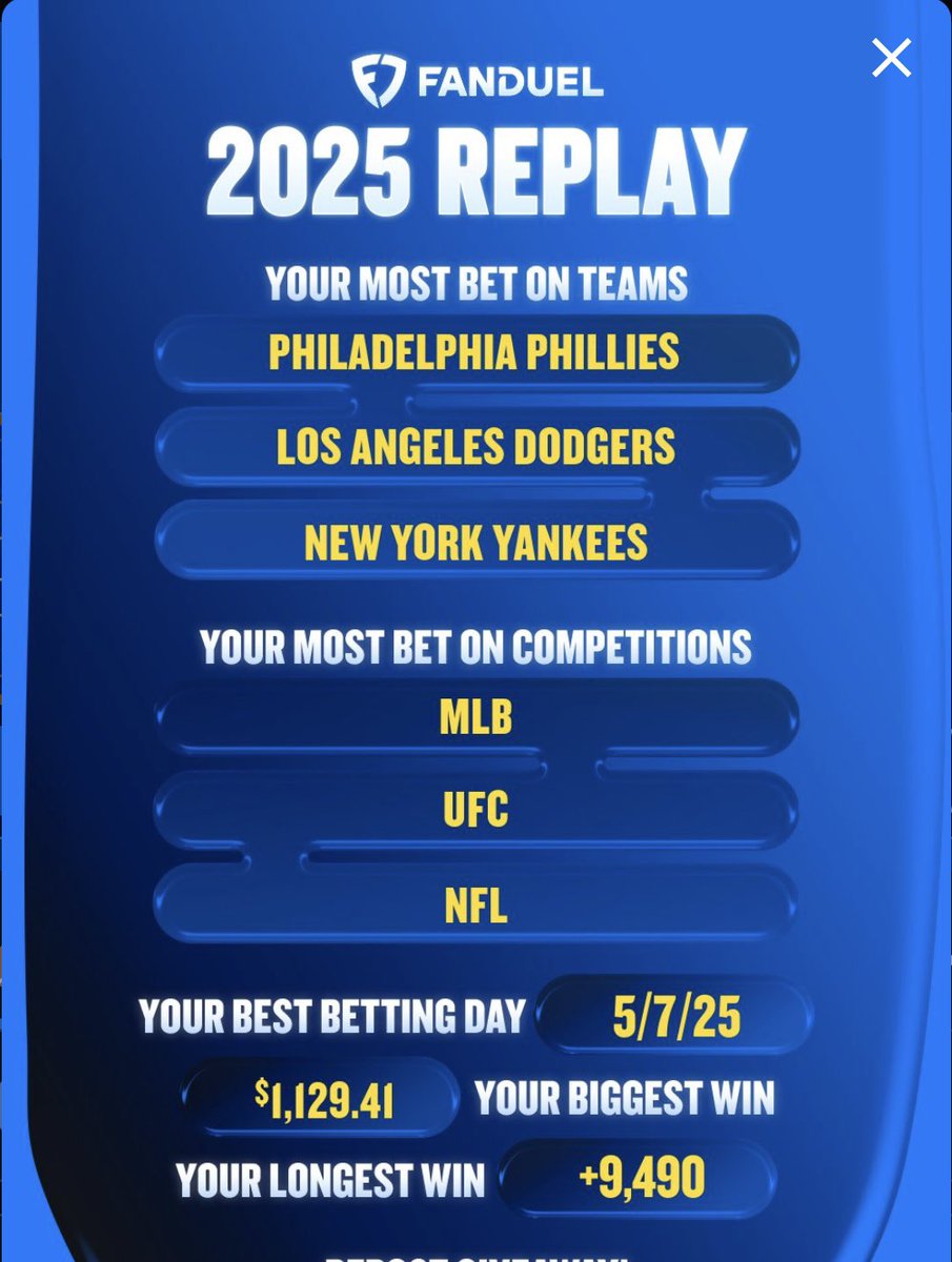 D_Rivera03's tweet photo. @FDSportsbook #FanduelReplay https://t.co/k7AzIZIpgH