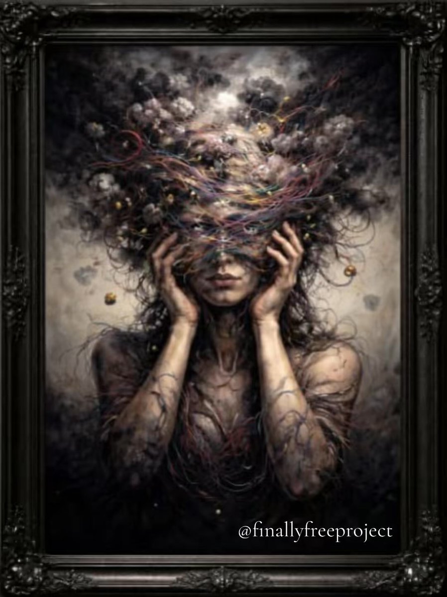 finallyfree2026's tweet photo. Self Portrait 

© 2026 Jason Woodard | Finally Free Project.  
No part of this work may be reproduced, distributed, or transmitted in any form or by any means without prior written permission. #finallyfreeproject #alonebook2025 #mentalhealthmatters #awakening #consciousness https://t.co/miqijzuy9i