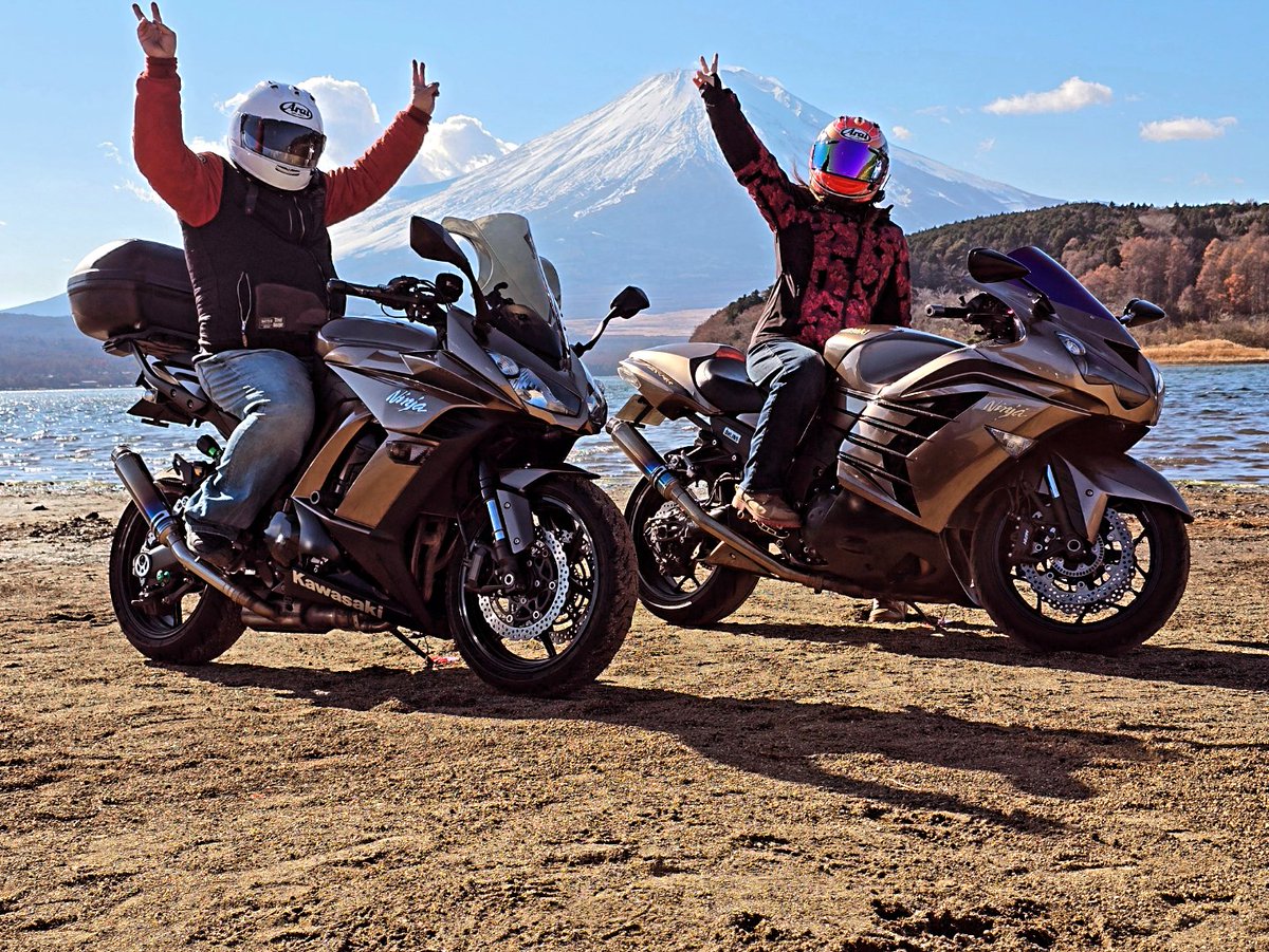 年が明けたので🆕 名前 : 千絵 愛機 : ZX-14R (KING) Z125 (王子) 14R