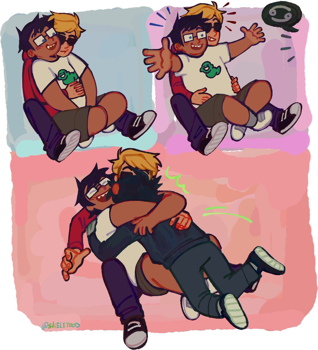 they're bfs #Homestuck #johndavekat