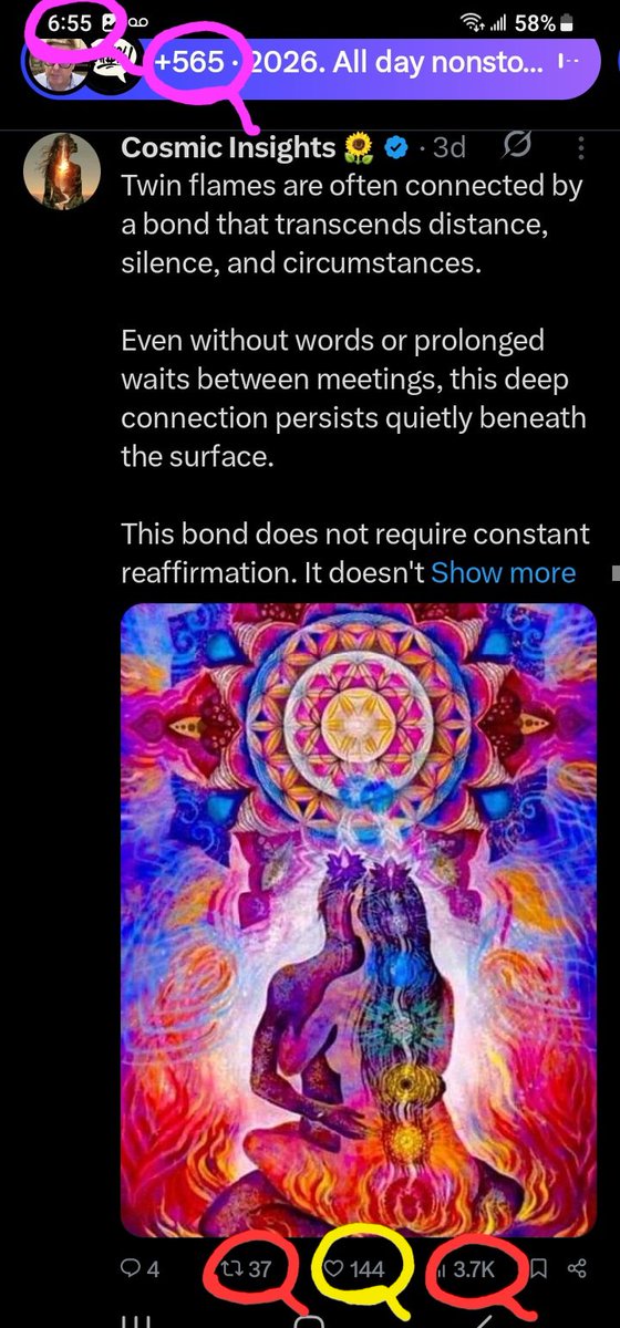 DeanDavis33's tweet image. 6️⃣5️⃣5️⃣ #SixFiveFive 🪞
3️⃣🐇7️⃣ #ThreeSeven 🪞
🎰 #WhatAreTheOdds 🪽
1️⃣4️⃣4️⃣ #OneFortyFour ❤️‍🔥