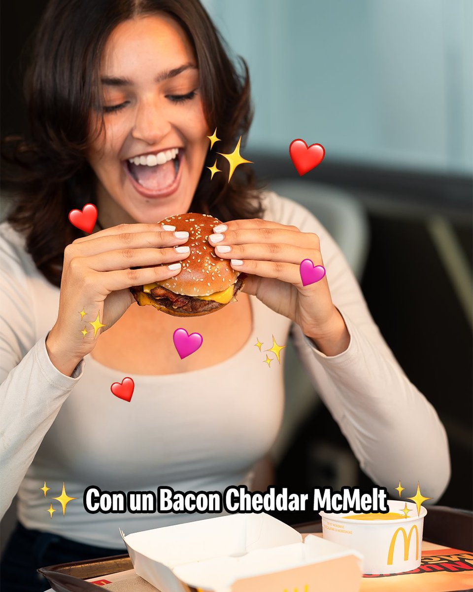 ¿Terapia?

No.

Bacon Cheddar McMelt con pileta de queso. 🧀🍔😌

Porque hay días que solo se arreglan así.

👉 Te esperamos aquí para cumplir tus antojos y mejorar todos tus días.

#VivirAloMAC #McDonaldsRD #McDonalds #MeEncanta