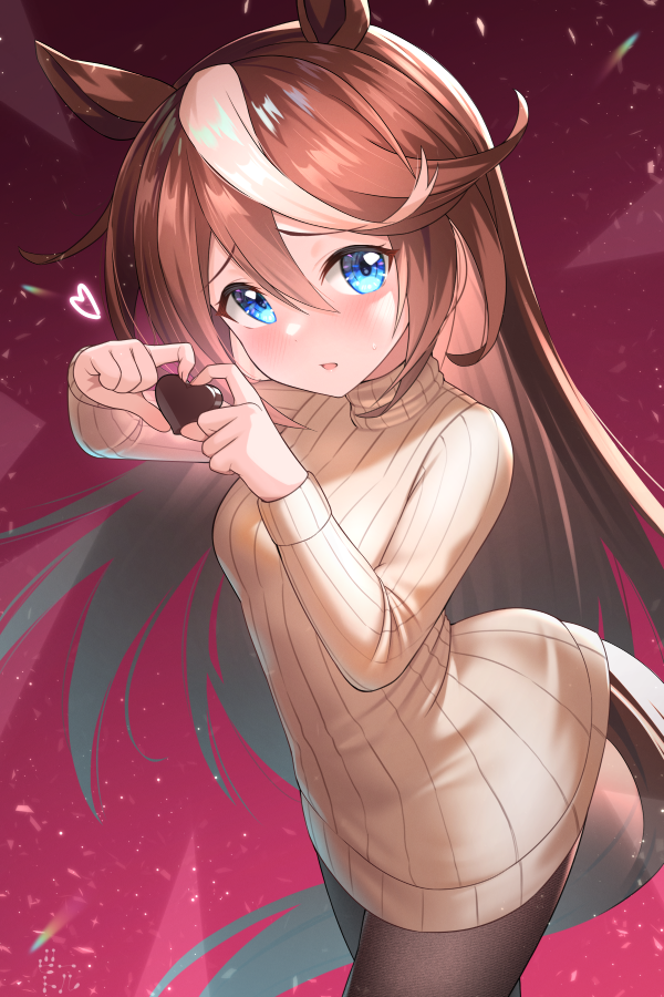 トウカイテイオー(ウマ娘) 「オショガツ絵が描けてない…。 なので午年だからウマ娘絵を再掲しておこう!」|ビートルのイラスト