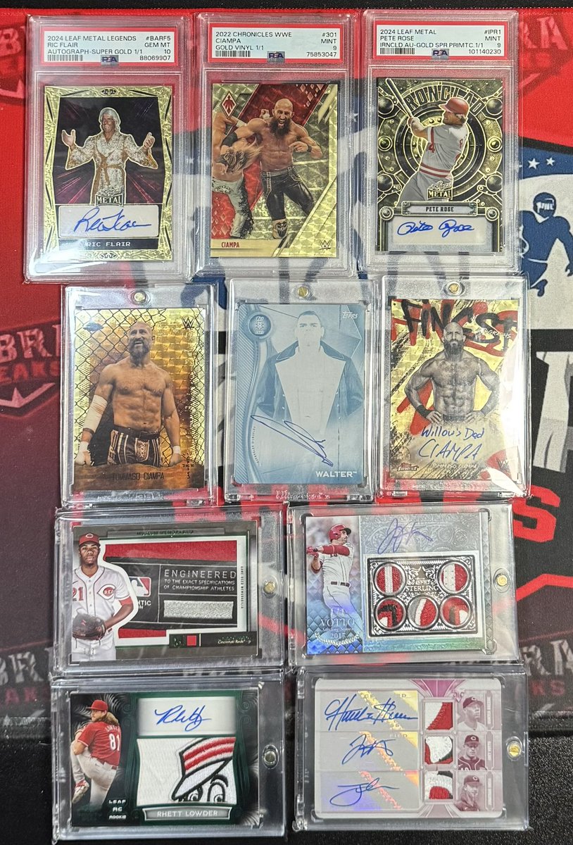 TopofCard's tweet image. Late to the party, but Happy #1of1Day Everyone!! Had to go through my boxes but found some of what I have!! Many memories from these!

May your year be full of 1/1’s and amazing pulls!