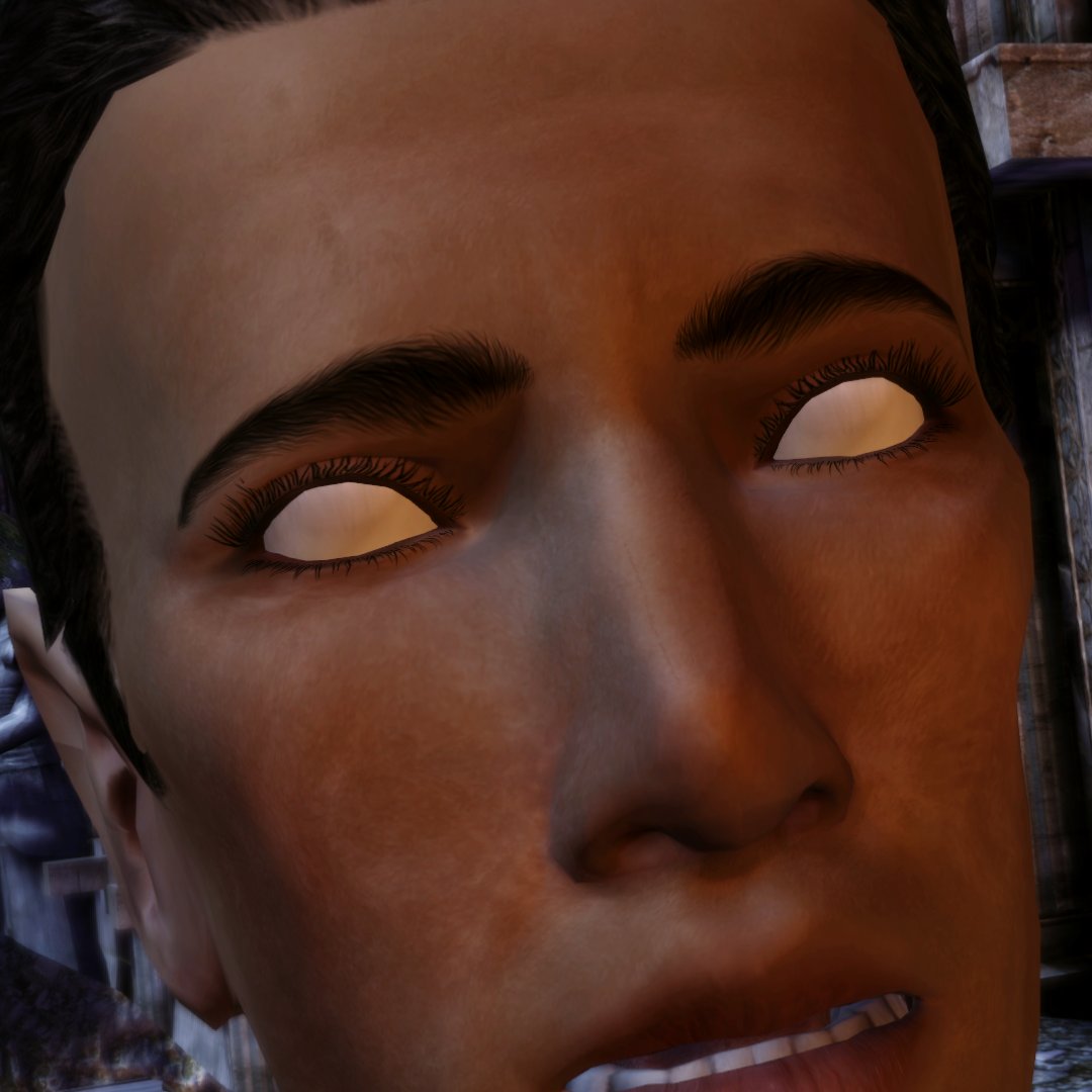 Spectre_Gray's tweet image. One sip and he's hearing the archdemon in his head. What a lightweight