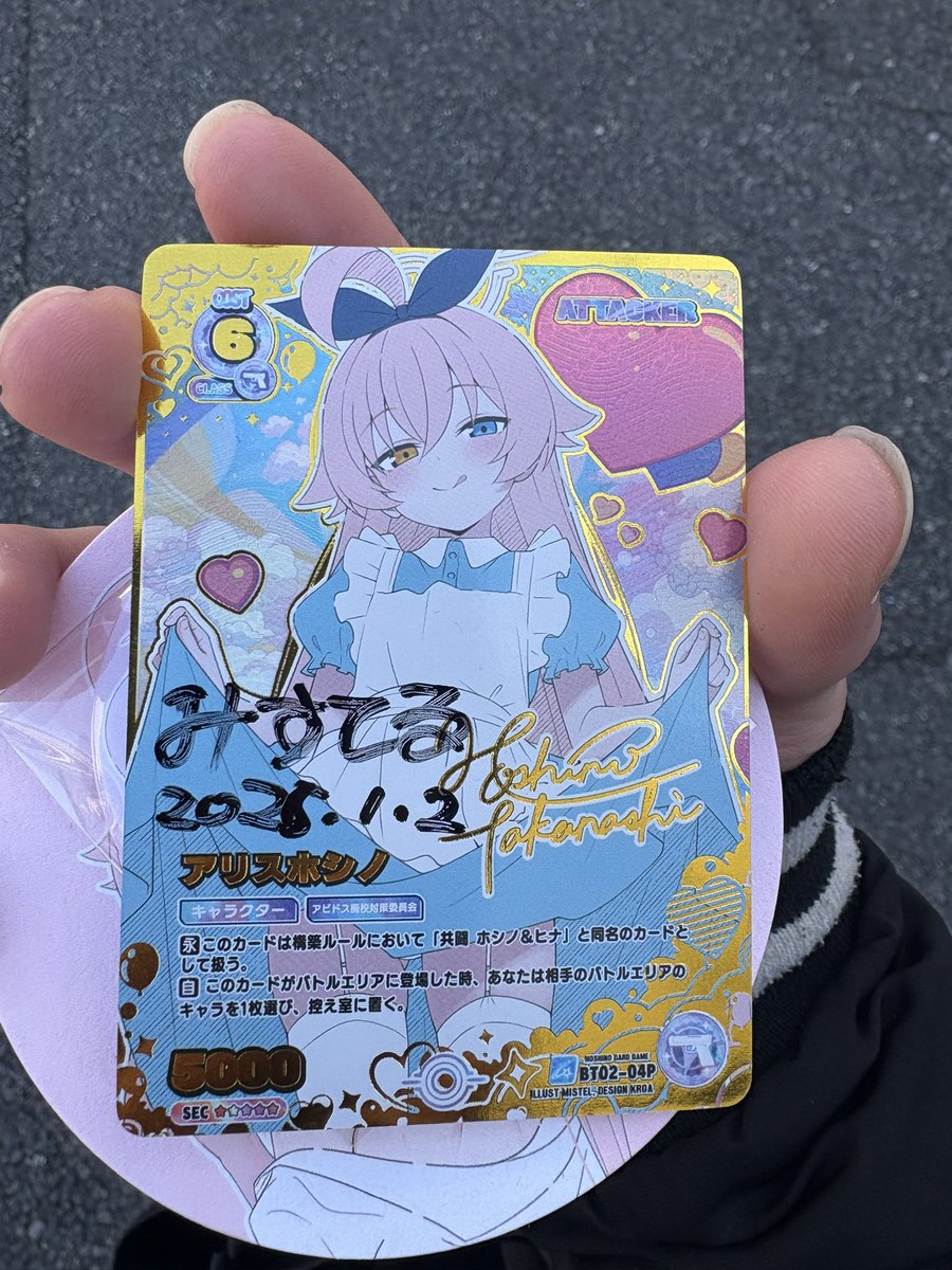 小鳥遊ホシノオンリー同人誌即売会行ってきました。しかも特賞出ました