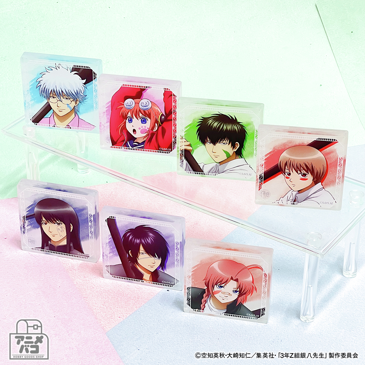 🌸「#3年Z組銀八先生 」商品紹介🌸 ・トレーディングアクリルブロック