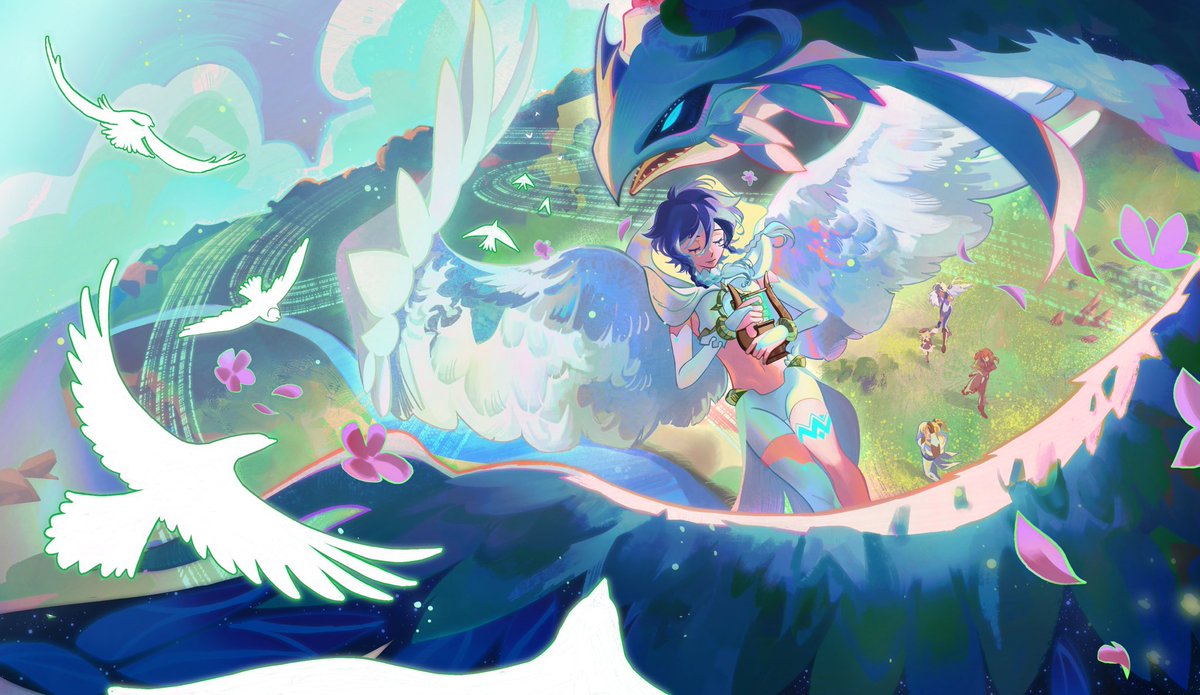 noredemptionarc's tweet image. This probably my fav piece I did from last year