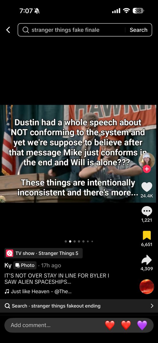 ephemeraluv's tweet photo. props to this creator because they have no doubt and have me hoping at least 1% 😭
#conformitygate #byler https://t.co/f1KGW3sHbP