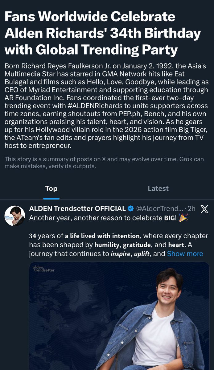 ALDEN Trendsetter OFFICIAL tweet media