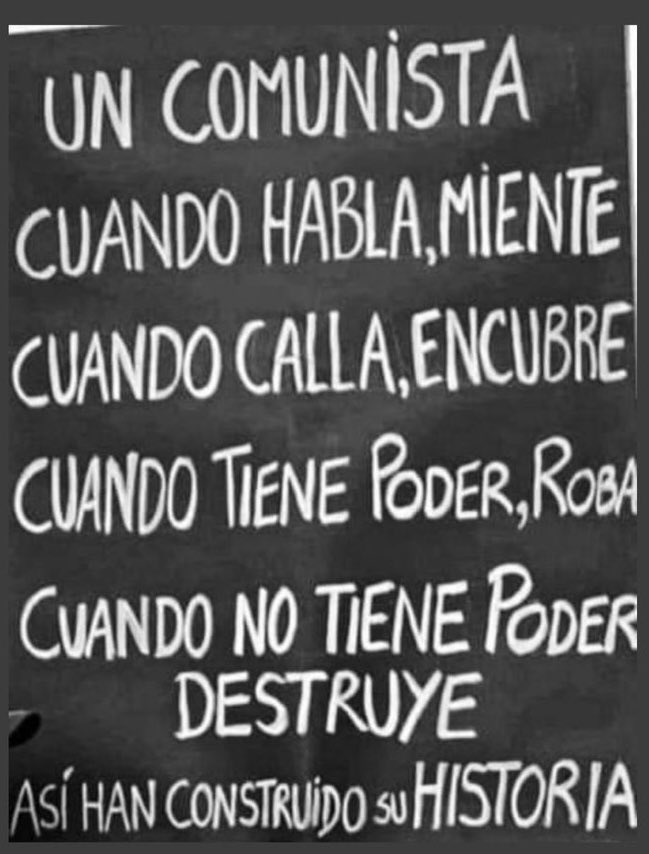 andyfloCL's tweet photo. @Incorru47125032 Típico de comunista, puras mentiras. https://t.co/lPGx8OMK5W