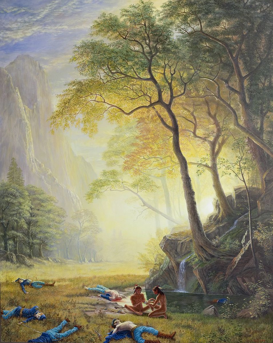 Achilles and Patroclus by Kent Monkman