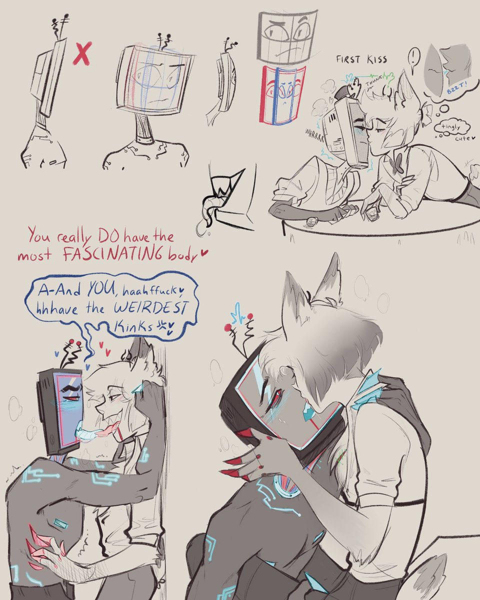 📻📺 Radiostatic kisses… How does one kiss a TV?
#radiostatic #voxal