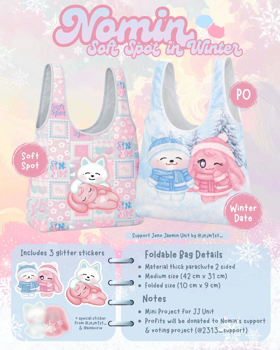 jnjm1st_'s tweet image. GIVEAWAY WIND UP DRAMA ⚾️🩵🩷

4 winners 
- 2 soft spot &amp;amp; 2 winter date foldable bag 

Rules : 
- Like + RT 
- Sayang Jeno Jaemin 
- Reply ht (boleh berulang kali) 
ACTORS JENO JAEMIN TAKEOVER
#와인드업 #WINDUP 
#제노 #재민  

End tba