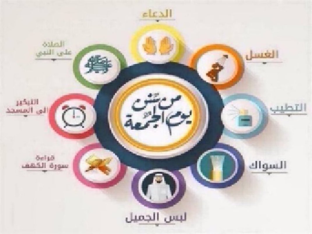#يوم_الجمعة
من سنن يوم الجمعة