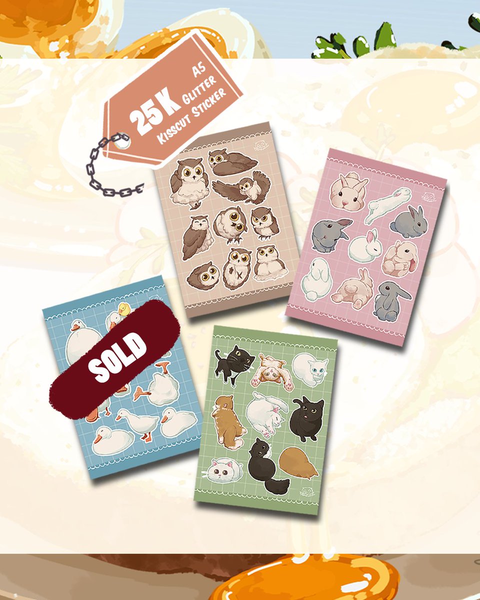 Alooo, aku open PO mail order after #CF21 !

📅3 Januari - 18 Januari 2026
🌼Fandom : Original, J-fashion, Food, Animal, Vocaloid
🔗forms.gle/S46X9hqw8Qz7yC…
