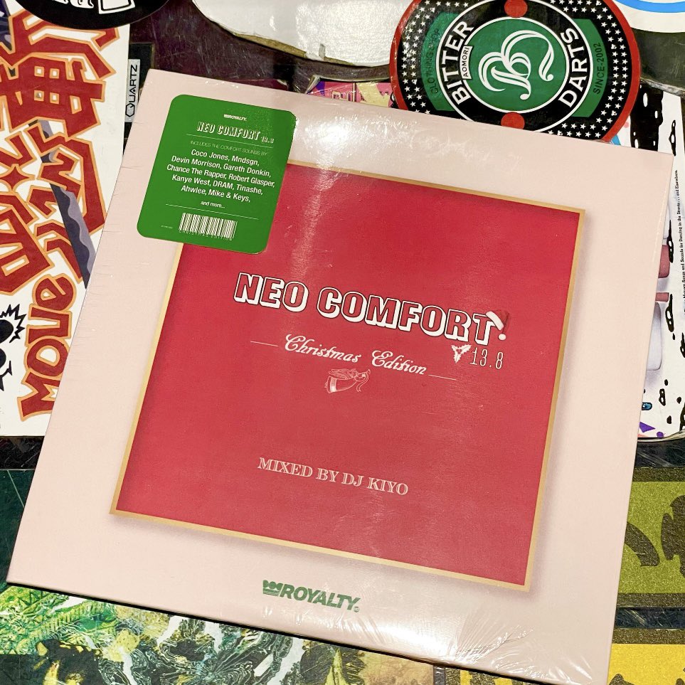 BITTERDARTS's tweet image. Now playing💿🎶
『NEO COMFORT 13.8 -CHRISTMAS EDITION-』
MIXED by  DJ KIYO

BITTER DARTS
青森県青森市新町2丁目7-33 北谷ビル2F
017-775-7069
bitterdarts.com/?pid=189679572

#mixcd #djkiyo #djキヨ #青森ストリートショップ #青森レコード