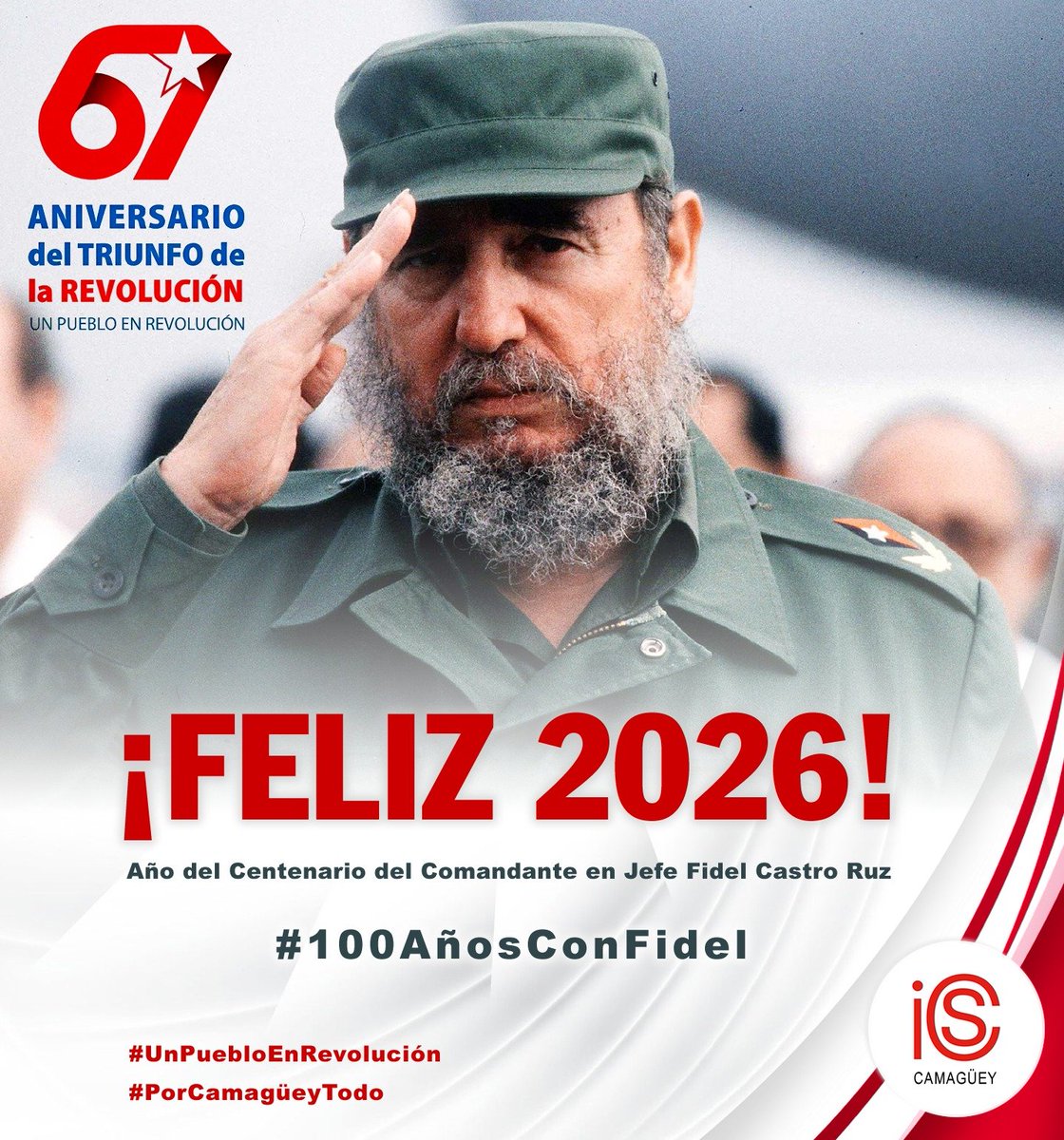 Muchas felicidades en este aniversario 67 del Triunfo de la Revolucion y deseo éxitos y salud para usted y su familia y que sigamos juntos en las nuevas tareas.