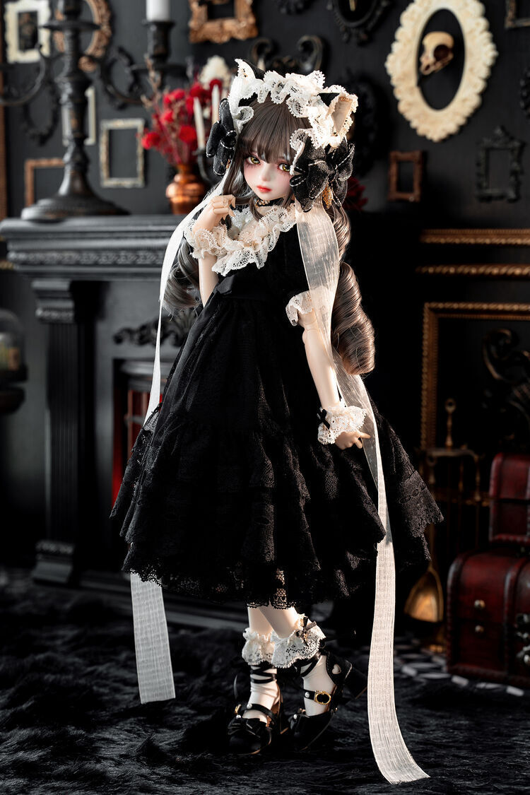 DOLK×MELODY.C×MYOU DOLL】 ホリデーシーズン限定で特別復刻の 黒猫