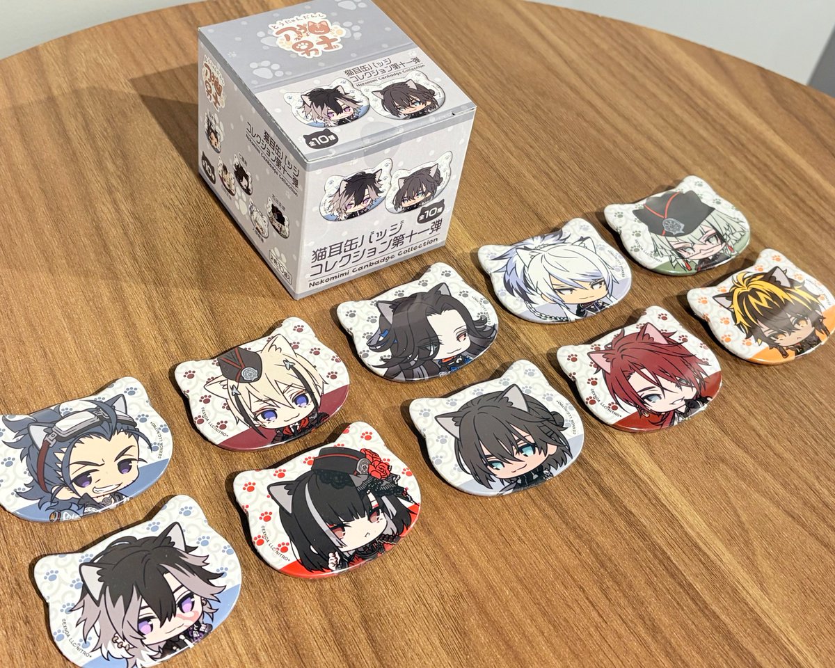 刀剣乱舞 刀猫男士』ポップアップストア 🐾猫耳缶バッジコレクション