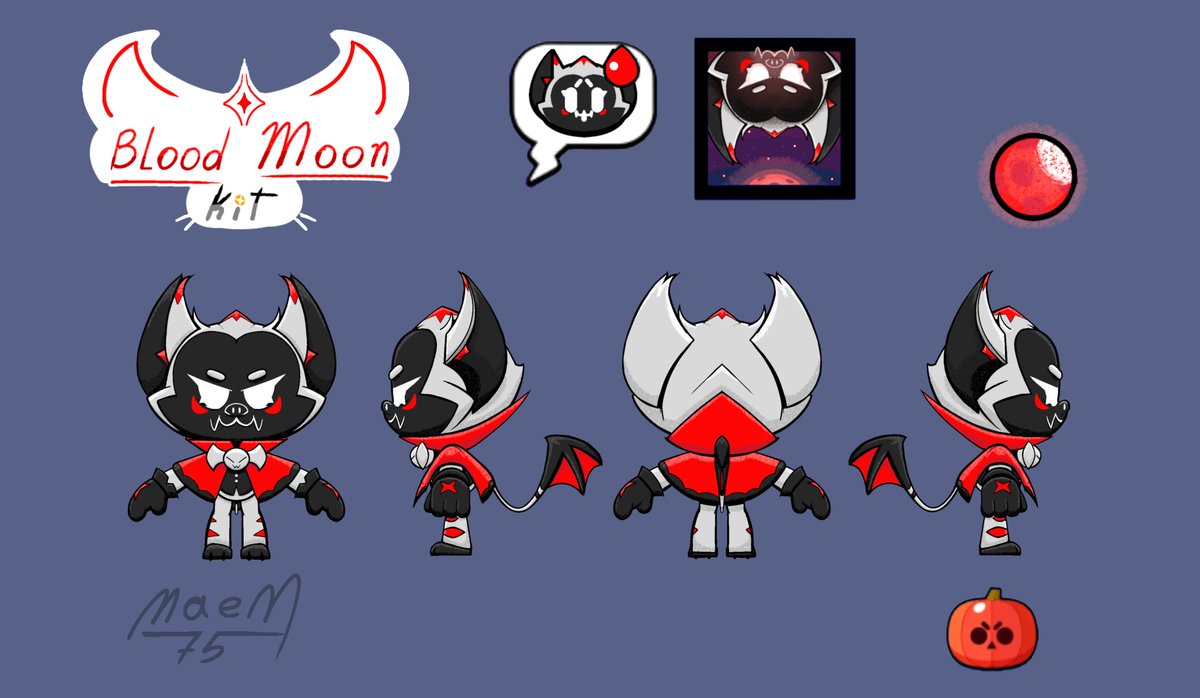 Maem_75's tweet photo. Mi segunda skin para el #supercellmake, kit luna carmesí. Btw, feliz año nuevo, para ser mi primer post de 2026, creo que está bastante bien, pero ustedes que opinan?
#BrawlStars #fanart #BrawlStarsArt #brawlstarsfanart https://t.co/5sJfbwZ8xK
