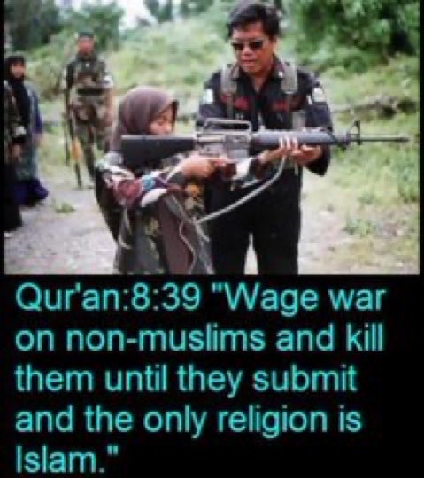 Mishtrash's tweet image. They will just turn America into the same shitholes they left. 
Muslims are permitted to steal from the kuffar as a means of jizya tax.