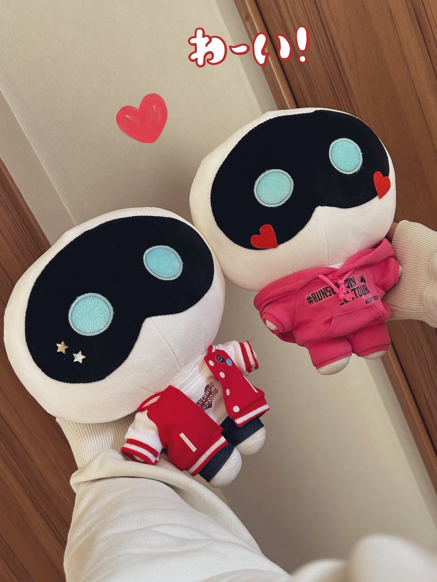 ちょっこりさん ジンくん 衣装 できた〜(*´꒳`*) 足が寒そうだったので パンツを作ってみた♡ ピンク