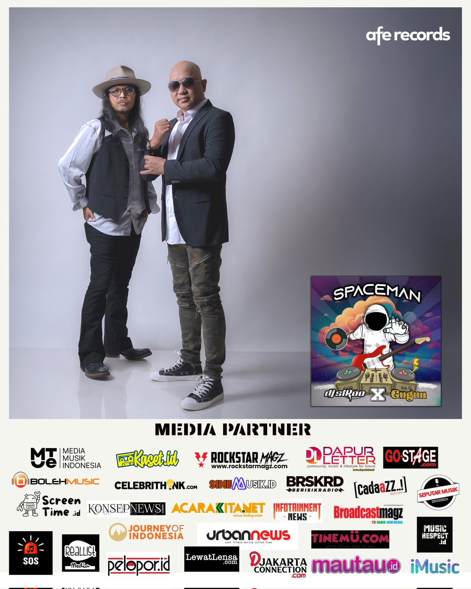 "Spaceman" Dj Stroo x Gugun GBS
Sudah dpt didengar disemua digital music platform