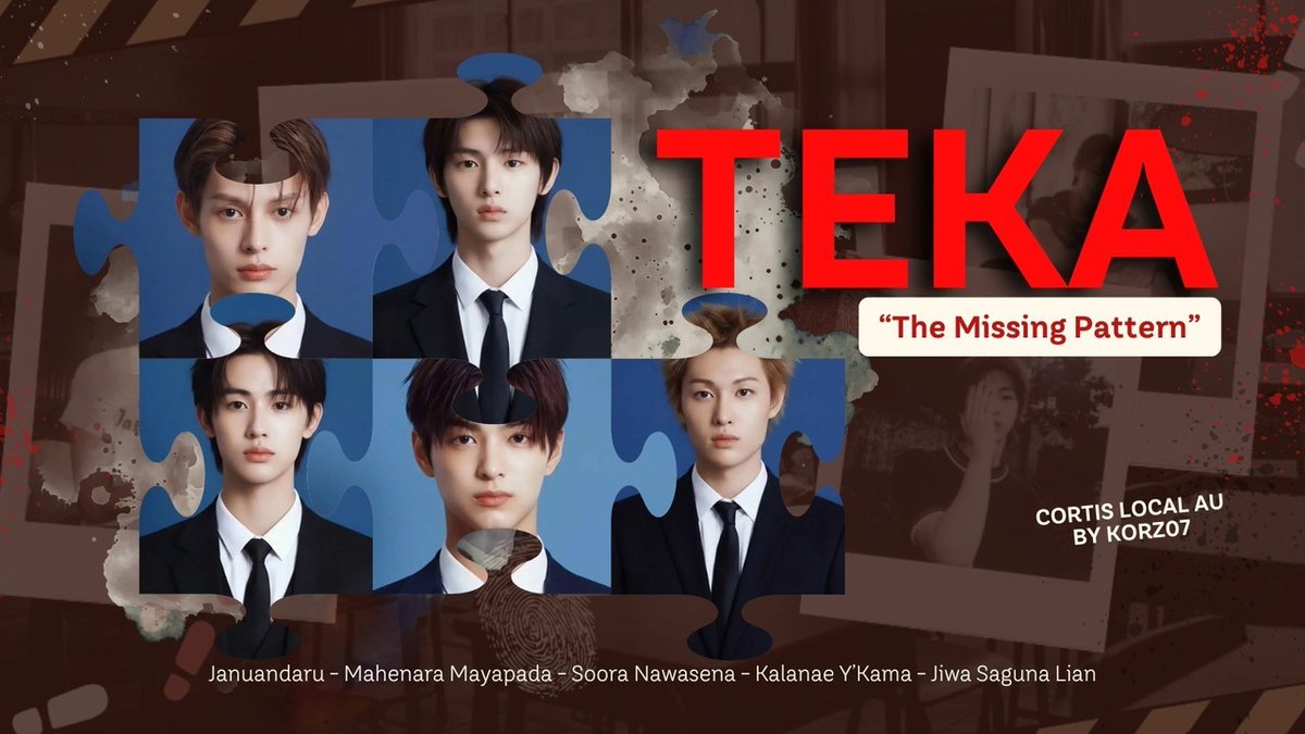 cortisfess's tweet image. corfess! sender lagi buat au cortis genre misteri. Ceritanya tentang kasus satu guru tewas di jam istirahat sekolah, ada 5 tersangka, tapi anehnya semua punya alibi yang mustahil ditembus. Nah tebak-tebakan siapa pelaku sebenernya🕵️‍♂️
Ada kah yang mau di tag klo au nya debut?