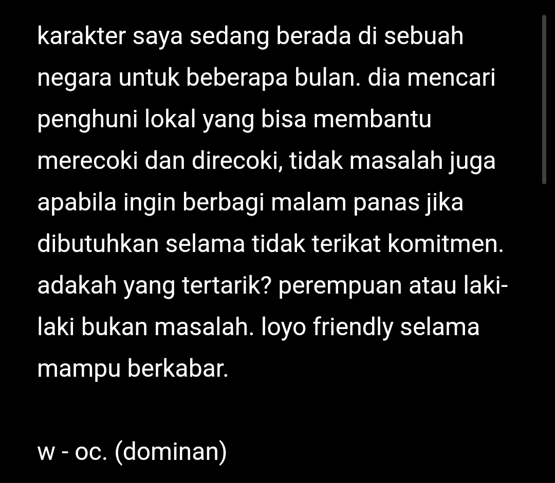 NGERP2DFESS : OFF dulu yah tweet media