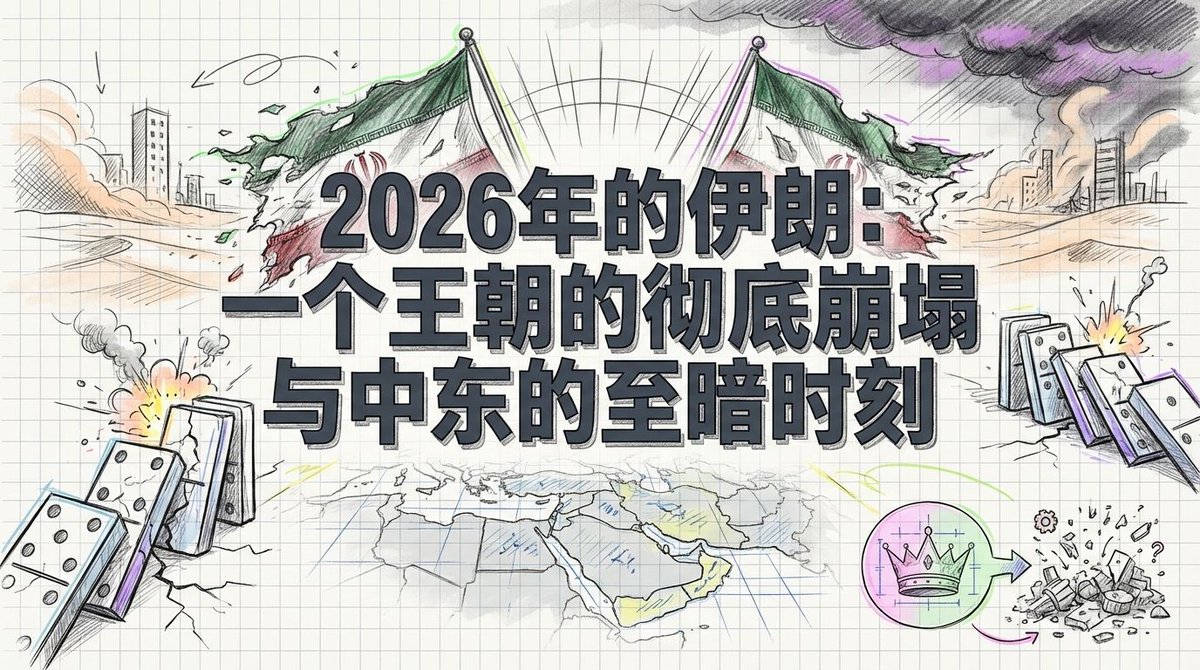 2026伊朗正面临系统性失控！货币崩盘、统帅阵亡、接班人危机，这个中东帝国正滑向内战深渊。深度解析伊朗局势的三种可能结局。🚀 #伊朗#中东局势#