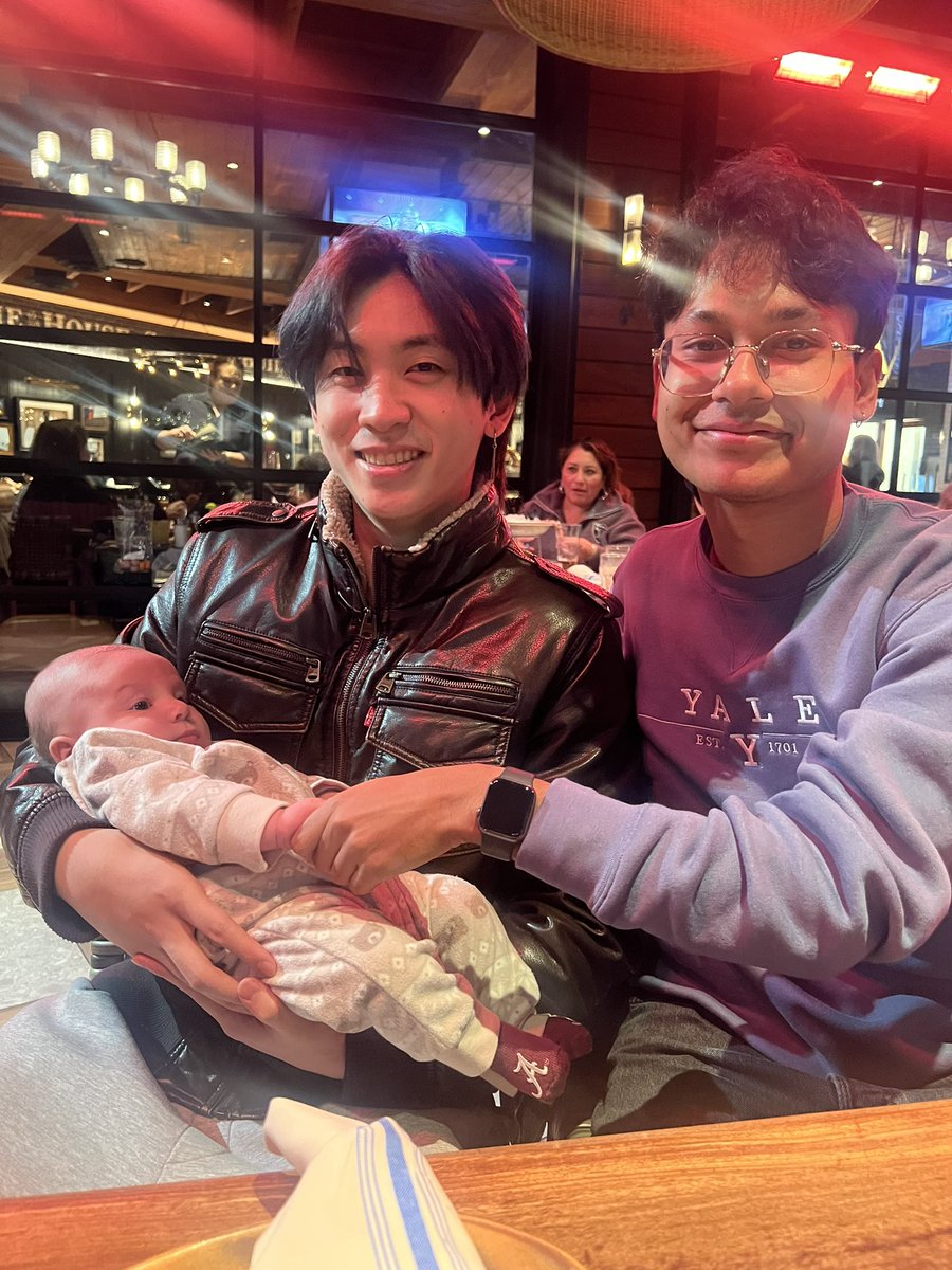 Beluga__ow's tweet photo. Congrats to the new couple on their new baby. I’m so happy for them. #ProudDads #Lovewins https://t.co/nCu6eKgvYY